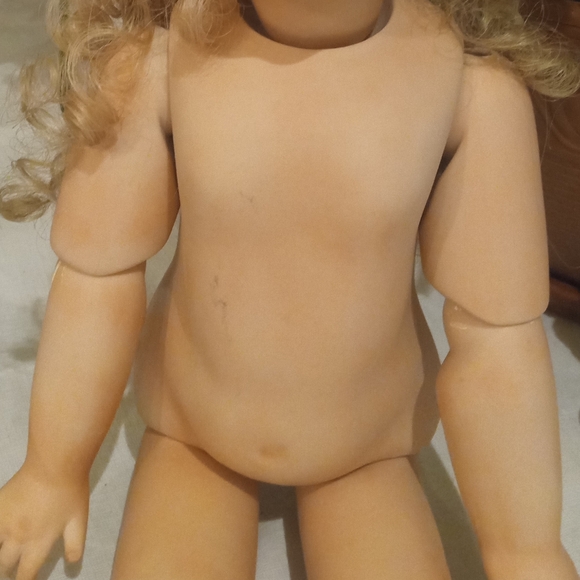 Vintage Artist  Reproduction All Porcelain Jointed Doll - Picture 5 of 16